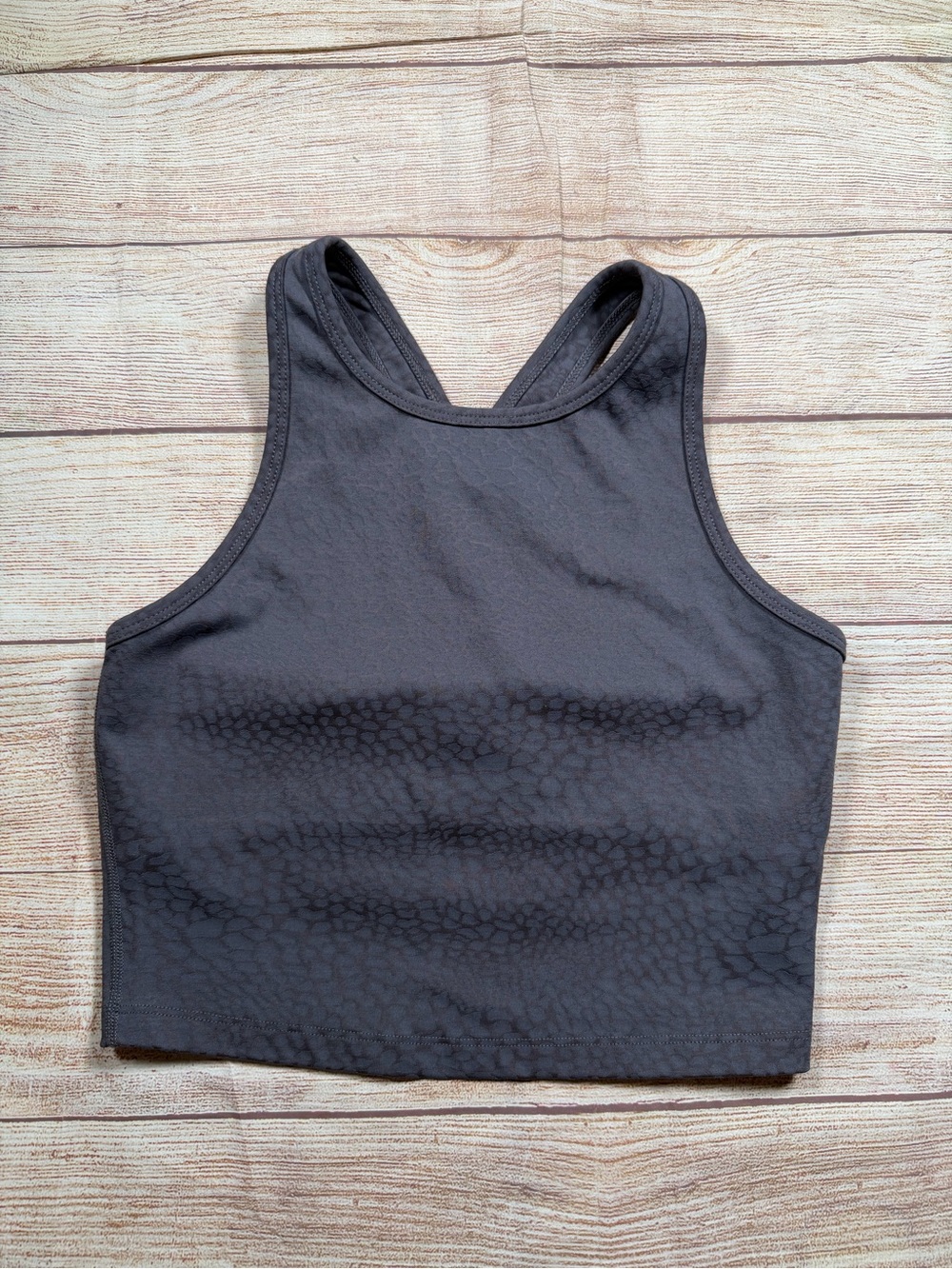 Beyond Yoga Cropped Cheetah Print Tank Top